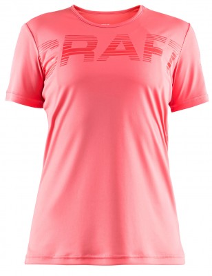 Футболка беговая Craft Prime Logo розовая женская
