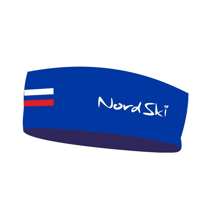 Повязка Nordski Active RUS Blue
