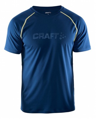 Футболка беговая мужская Craft Prime Run blue