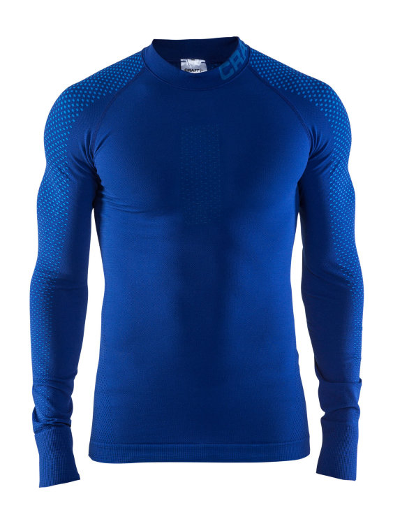 Термобелье рубашка Craft Warm Intensity мужская синяя