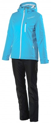 Женский прогулочный лыжный костюм Nordski Premium Aquamarine женский