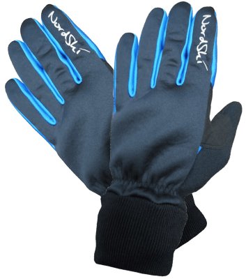 Перчатки Nordski Warm Black-blue WS