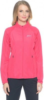 Куртка для бега Asics Woven jacket розовая