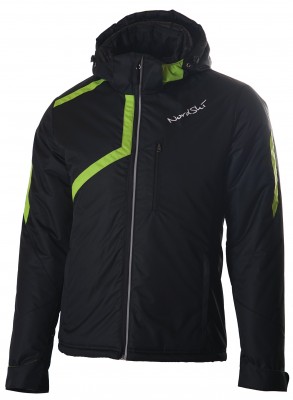 Утепленная прогулочная куртка Nordski Premium black-lime мужская