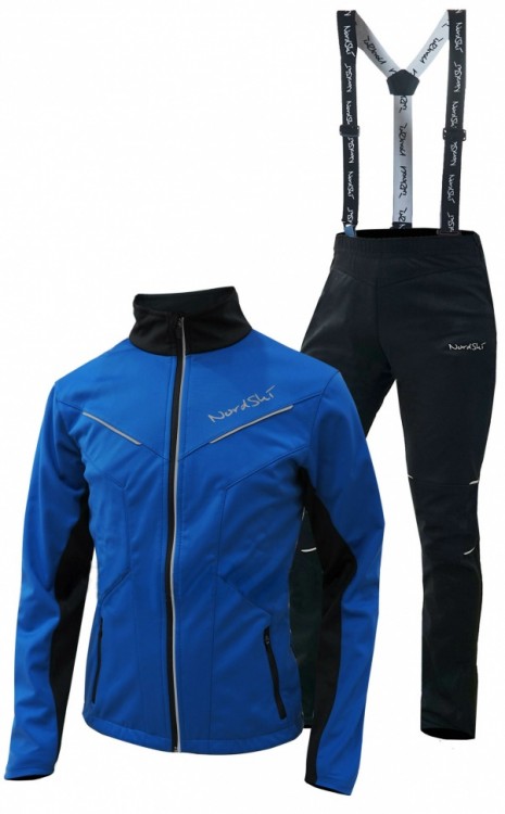 Лыжный костюм Nordski Premium 2018 blue-black мужской