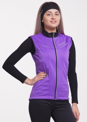 Лыжный жилет Nordski Premium violet-black 2018 женский