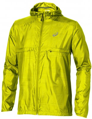 Ветровка Asics Fuzex Packable Jacket мужская yellow