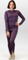 Комплект термобелья Noname Arctos Underwear 24 Wos Purple женский
