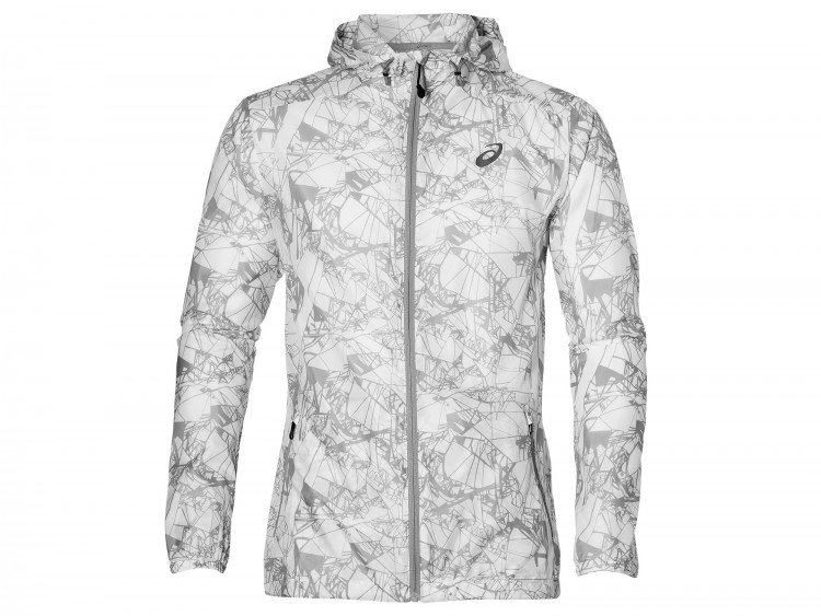 Ветровка Asics Fuzex Packable Jacket мужская Белая