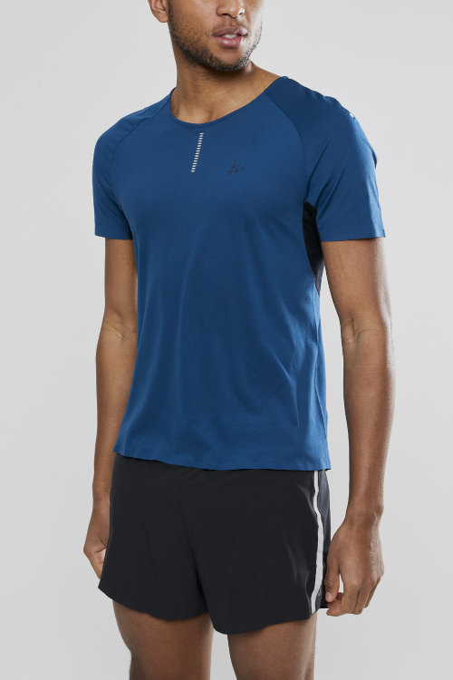 Мужская футболка для бега Craft Nanoweight Blue