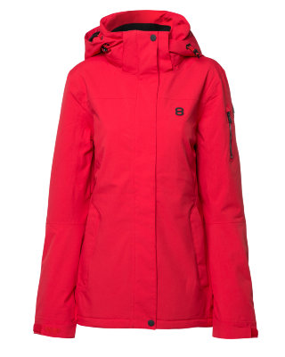 Горнолыжная куртка женская 8848 Altitude Ebba Red