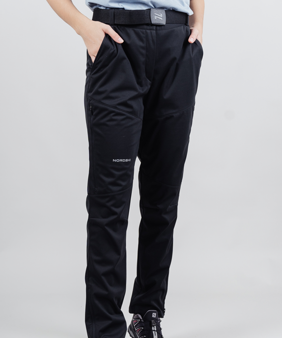Мембранные брюки Nordski Trekking Black W женские NSW779100 купить за 5 490руб. в Wear-termo.ru