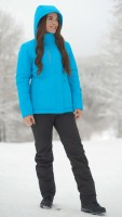 Женский теплый зимний лыжный костюм Nordski Mount blue-black
