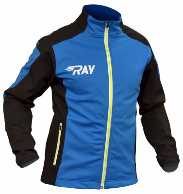 Утепленная лыжная куртка Ray Race WS Blue-Lime мужская