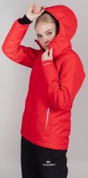 Женская утепленная лыжная куртка Nordski Urban red
