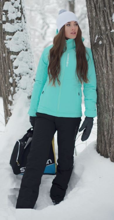 Женский утеплённый прогулочный лыжный костюм Nordski Montana Sky