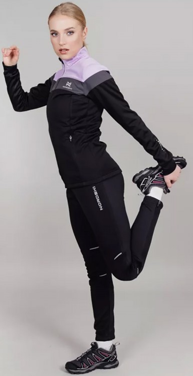 Женский лыжный разминочный костюм Nordski Drive