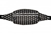 Поясная сумка для бега Enklepp Marathon Waist Bag black/white polka dot