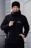 Мужская утепленная лыжная куртка Nordski Urban black