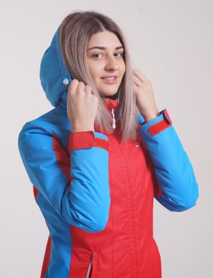 Утеплённая прогулочная лыжная куртка Nordski National Red женская