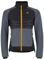 Лыжная разминочная куртка Noname Hybrid Jacket 22 UX Black-Gold