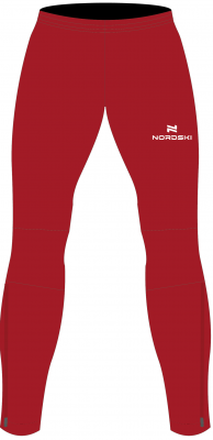 Детские лыжные разминочные брюки NordSki Motion Red
