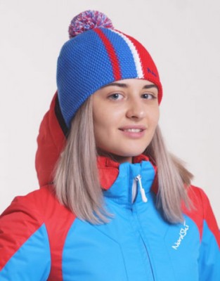 Шапка Nordski Knit Blue-Red-White