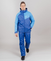 Мужской теплый зимний костюм Nordski Premium Sport  Blue/True