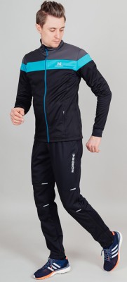 Мужской лыжный костюм Nordski Drive black-blue