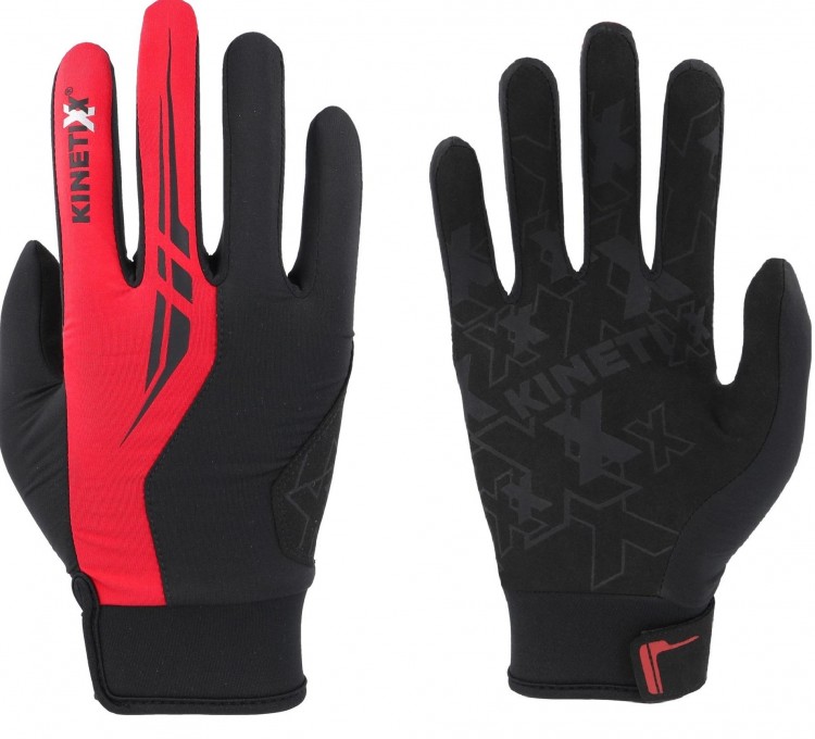 Лыжные перчатки Kinetixx Nebeli черно-красные