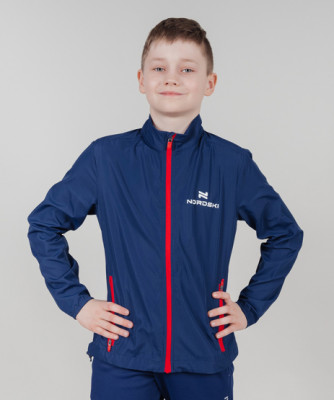 Детская куртка для бега Nordski Jr Motion navy