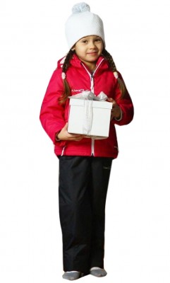 Детский прогулочный лыжный костюм Nordski Active raspberry