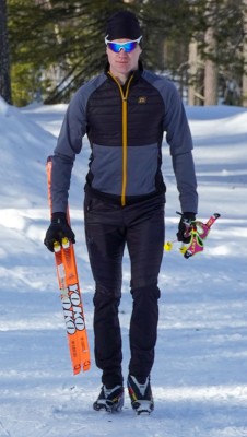 Элитный лыжный костюм Noname Hybrid 22 UX Black-grey