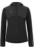 Куртка ветрозащитная Noname Hybrid Run Jersey 23 W Black женская