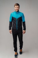 Мужской костюм для бега Nordski Sport blue-black