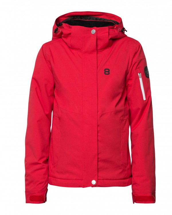 Горнолыжная куртка 8848 Altitude Florina red для девочек