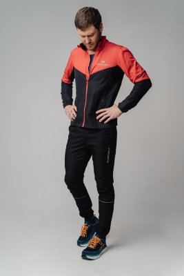 Мужской костюм для бега Nordski Sport red-black