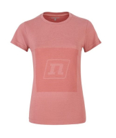 Футболка Noname Logo женская розовая