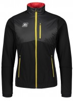 Лыжная разминочная куртка Noname Hybrid Jacket 19 UX Black-Gold