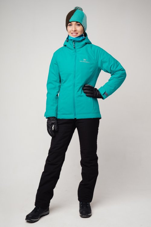 Женский теплый прогулочный лыжный костюм Nordski Pulse Malachite