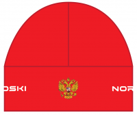 Лыжная гоночная шапка Nordski Active Rus red