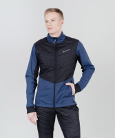 Мужская лыжная куртка Nordski Hybrid Blue/Black