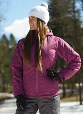 Утеплённая прогулочная лыжная куртка Nordski Motion Iris женская