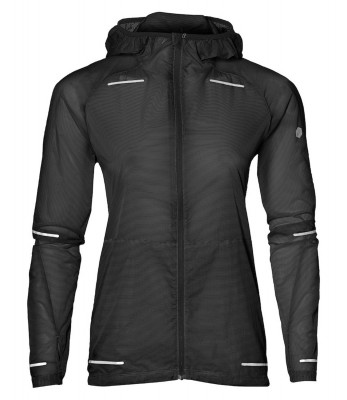 Женская куртка для бега Asics Lite-Show Jacket black