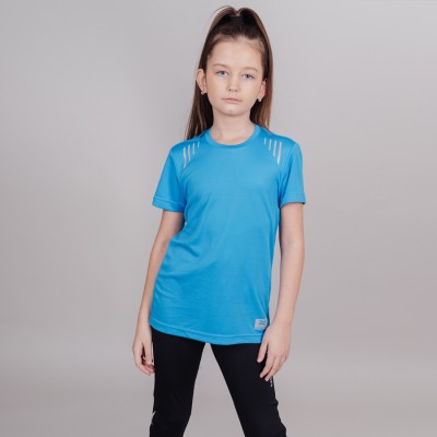 Детская спортивная футболка Nordski Run Dress light-blue