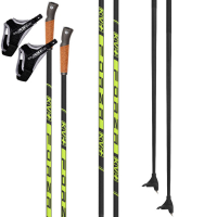 Палки лыжные KV+ FORZA Clip 100% Carbon 