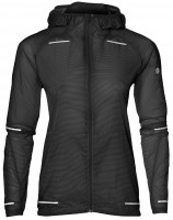 Женская куртка для бега Asics Lite-Show Jacket черная
