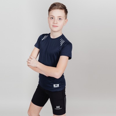 Детская спортивная футболка Nordski Run Dress blue