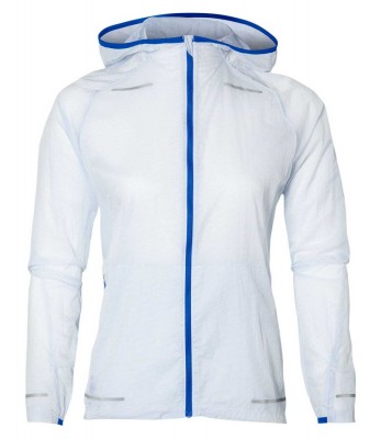 Женская куртка для бега Asics Lite-Show Jacket белая