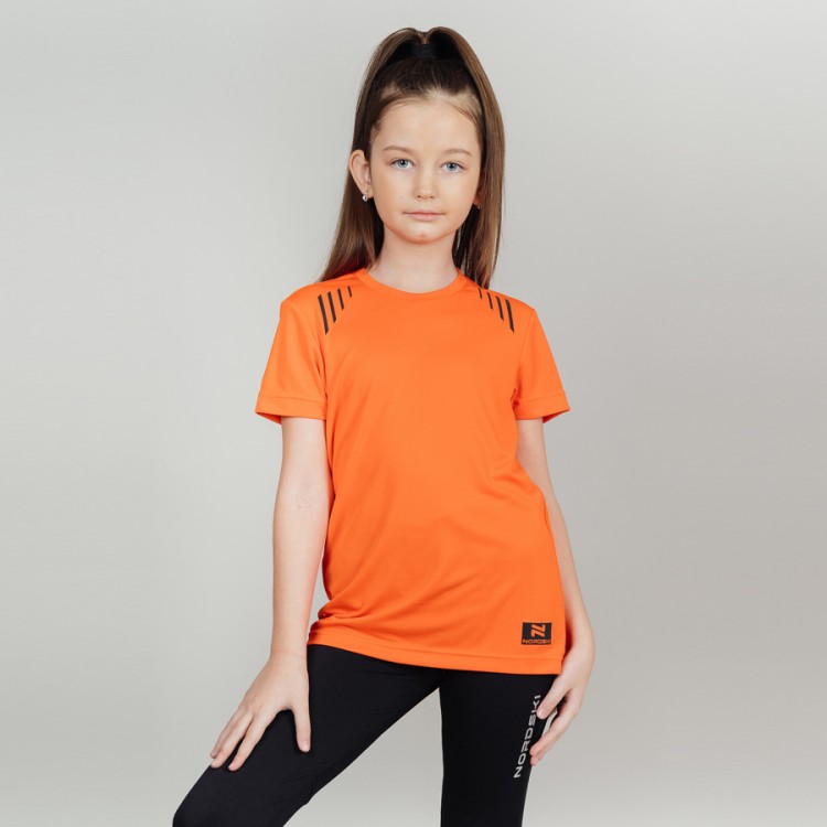 Детская спортивная футболка Nordski Run Dress orange